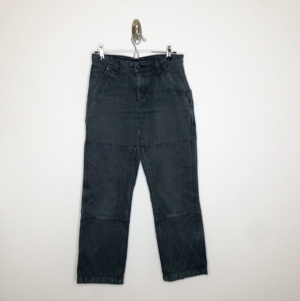 Patagonia Women's Iron Forge Hemp Canvas Double Knee Pants Ink Black Size 6